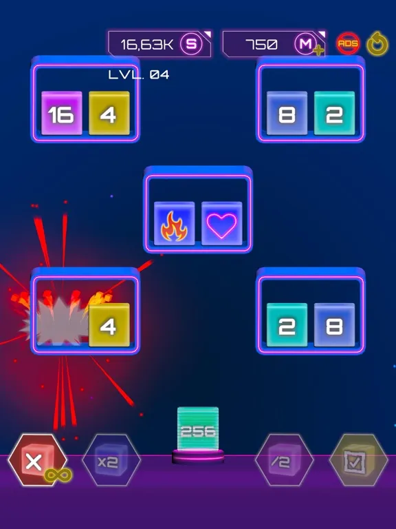 2048 Jelly Sort iPad 应用截图