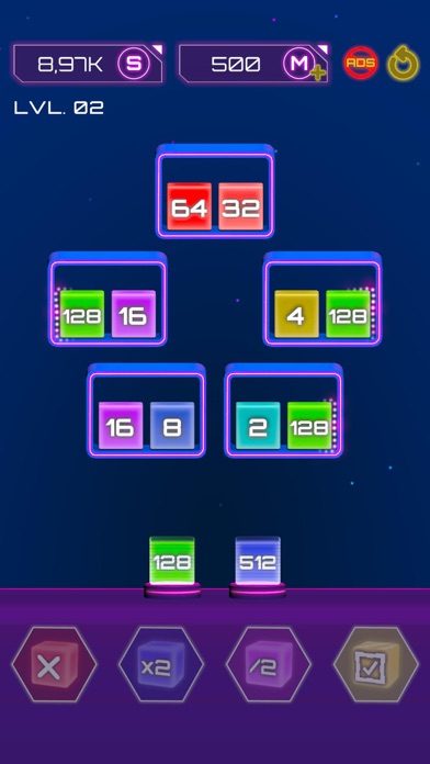 Скриншоты 2048 Jelly Sort
