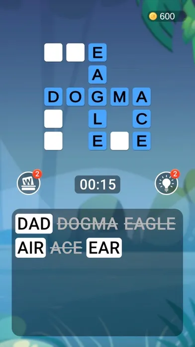 Tangkapan layar Match All Words