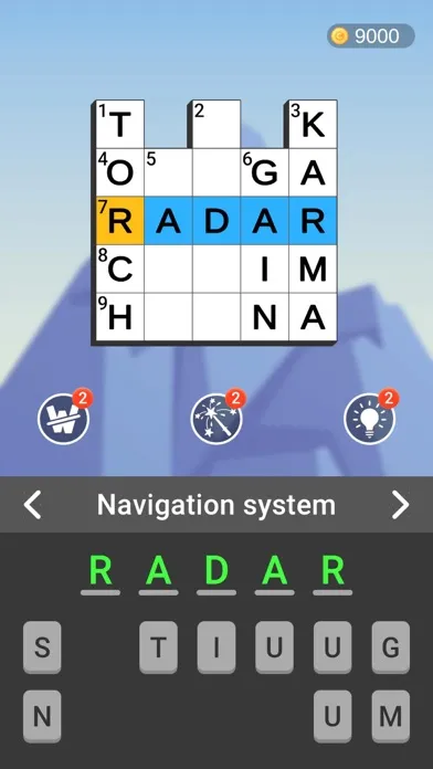 Tangkapan layar Match All Words