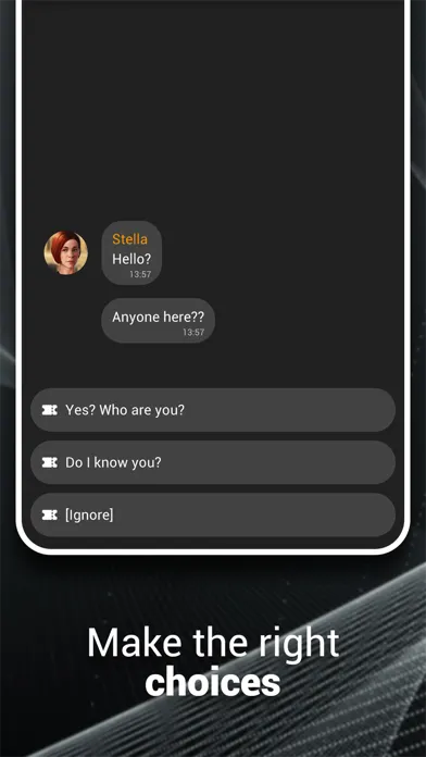 Capturas de tela do Blue Orchid: Interactive Story