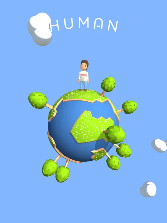 ภาพหน้าจอของ Human! iPad 