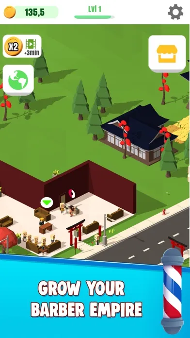 Idle Barber Shop 스크린샷