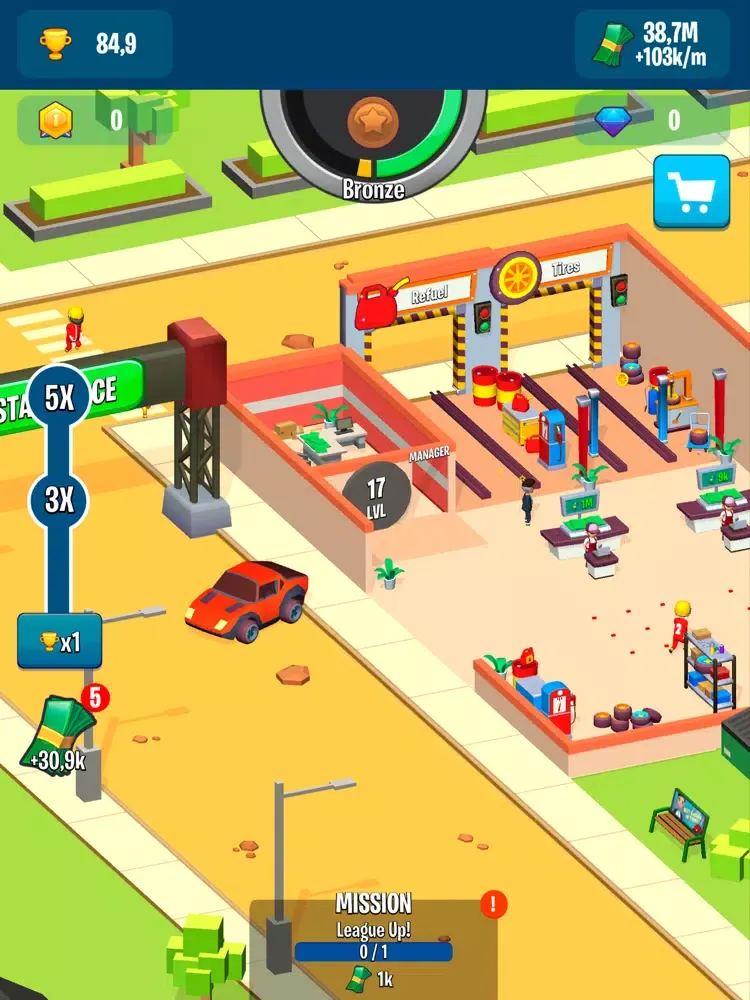 Capturas de tela do Pit Crew Heroes iPad 