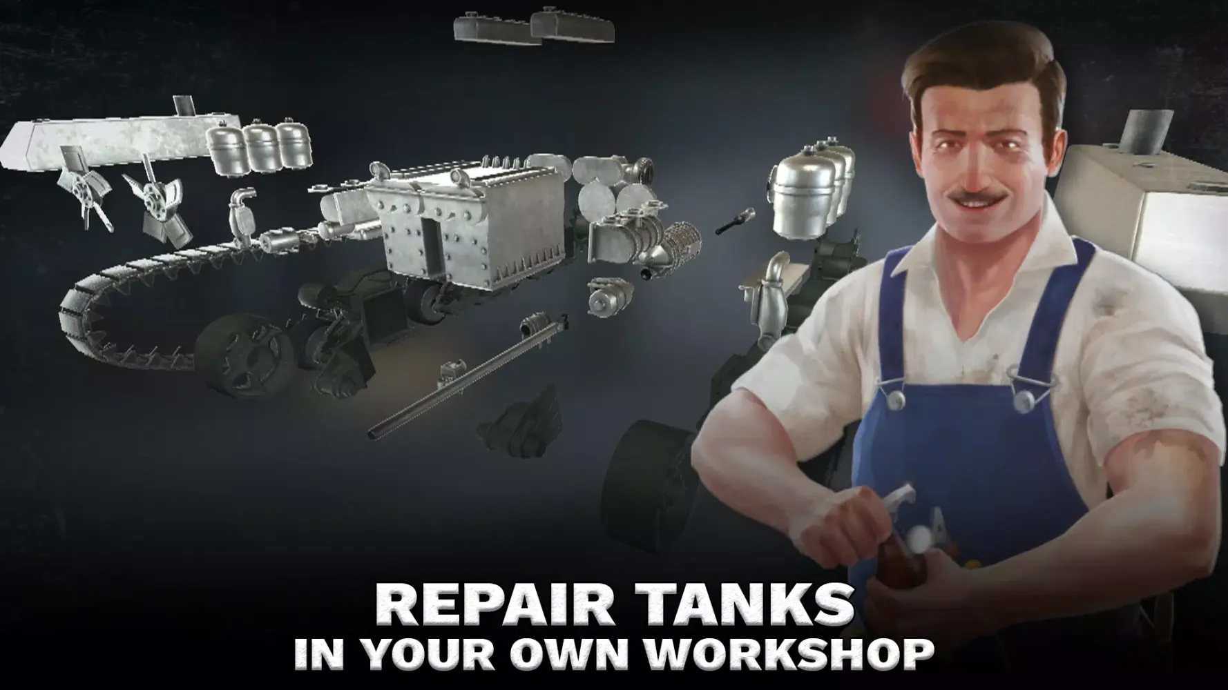 Screenshot di Tank Mechanic Simulator