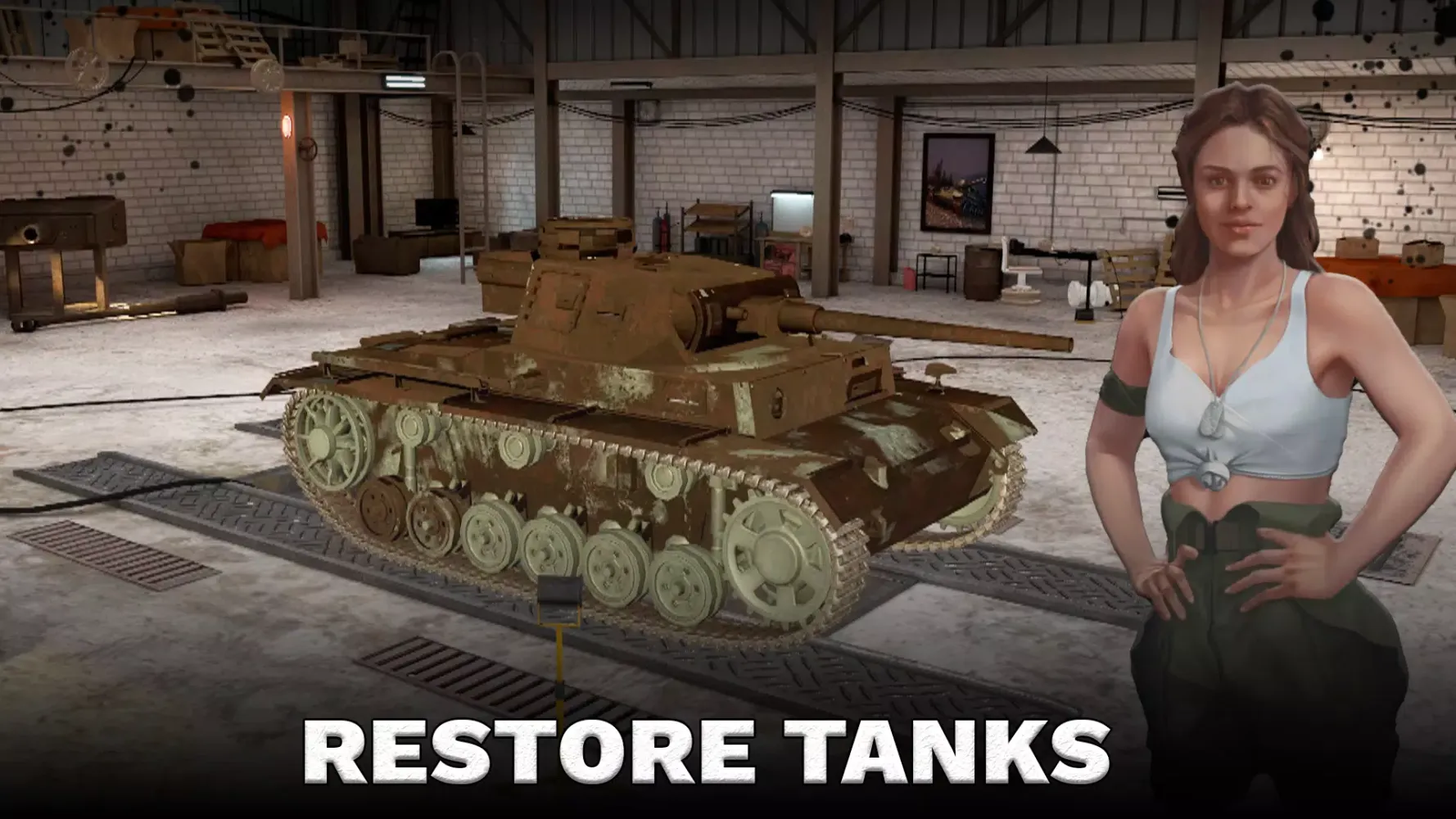 Screenshot di Tank Mechanic Simulator