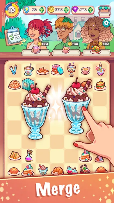 Screenshot di Starbrew Cafe: Mystical Merge