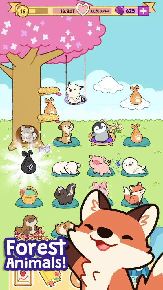 Tangkapan skrin Merge Meadow: Animal Collector