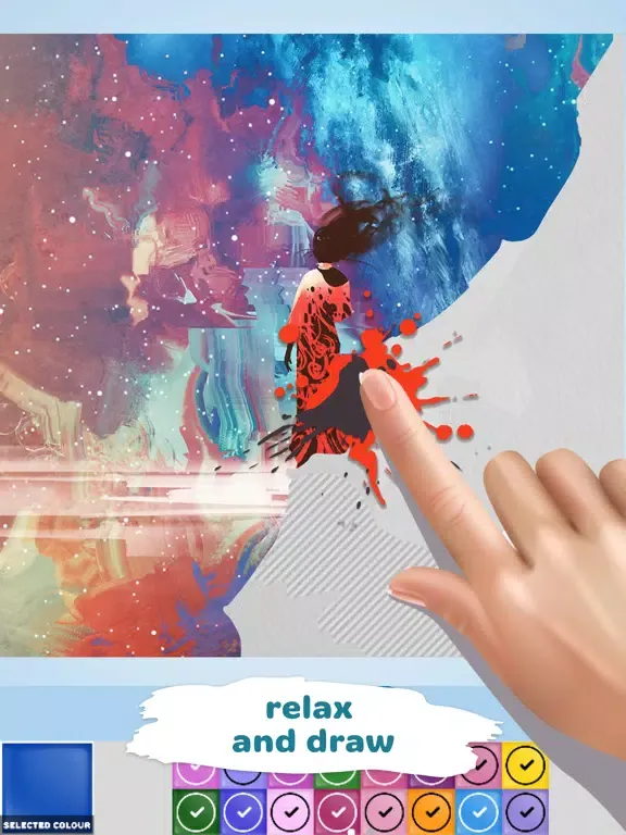Paint Book: Decor & Coloring iPad 應用截圖