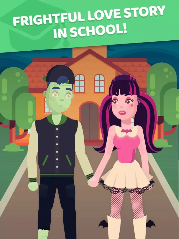 Capturas de pantalla de High School Monster Date: Game iPad 