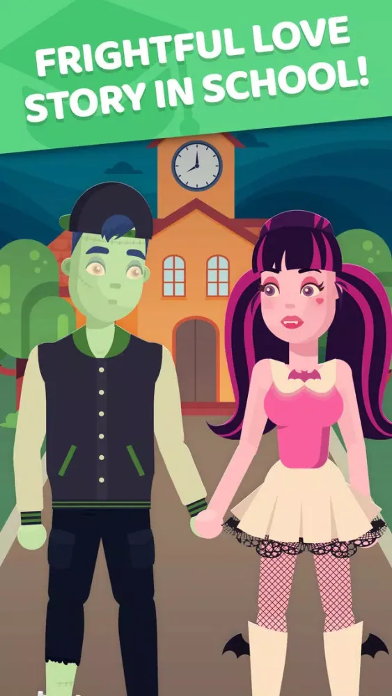 Capturas de pantalla de High School Monster Date: Game