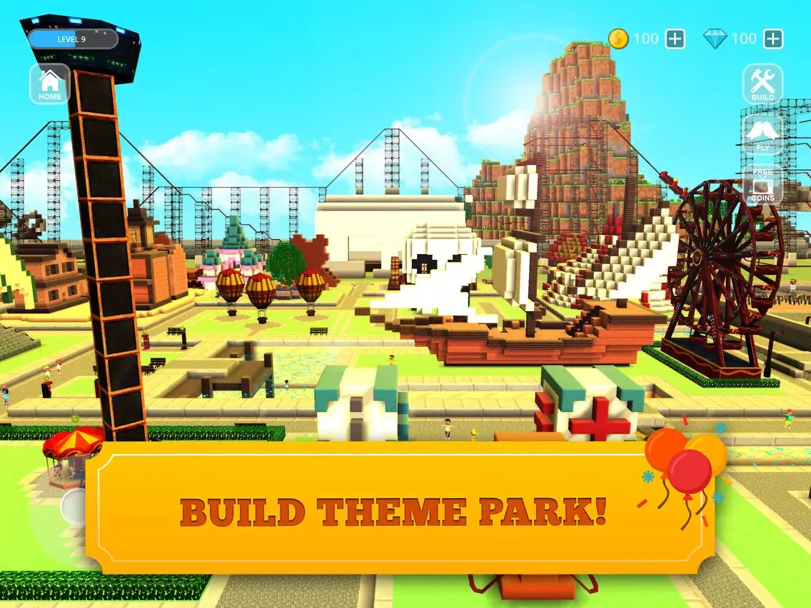 Ảnh chụp màn hình của Fun Craft: Building Game 2019 iPad 