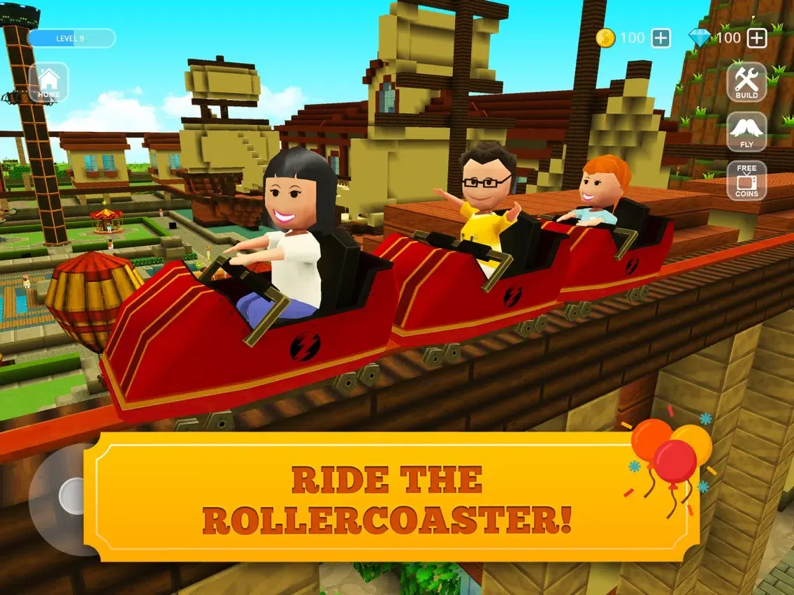 Ảnh chụp màn hình của Fun Craft: Building Game 2019 iPad 