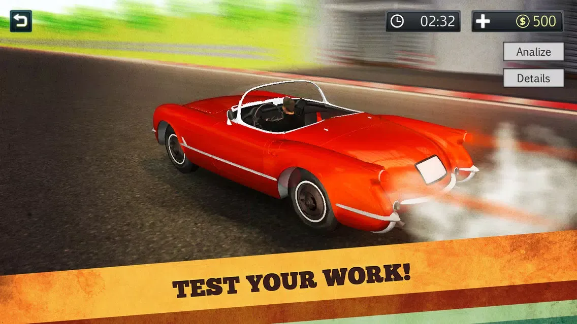 Screenshot di Retro Car Mechanic: Workshop