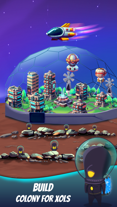 Space eXo Colony - Idle Tycoon স্ক্রিনশট