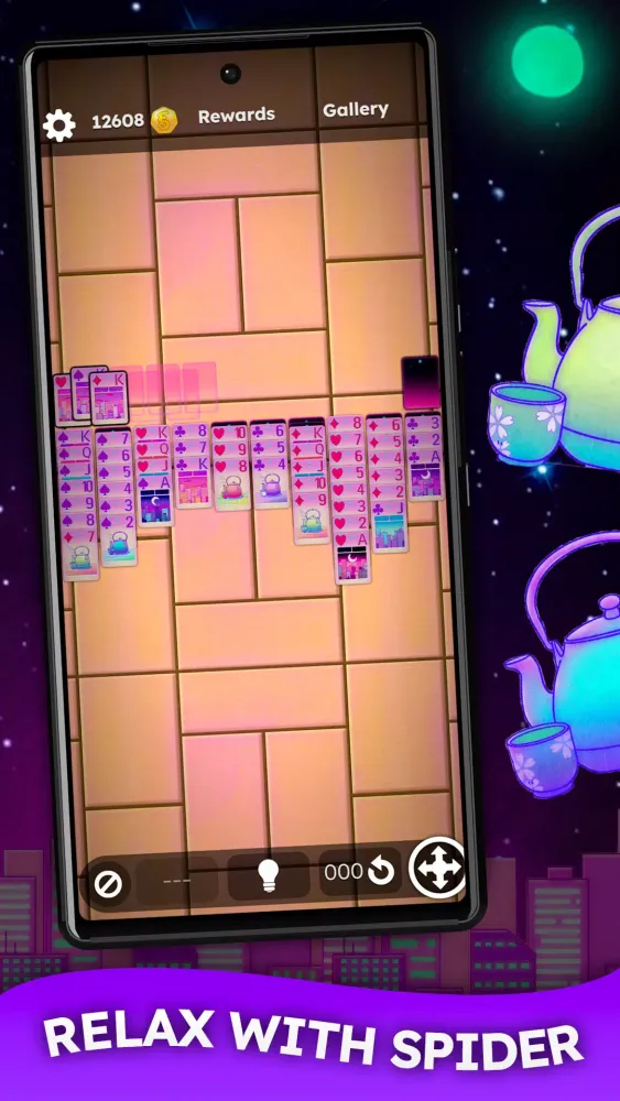 ภาพหน้าจอของ FLICK SOLITAIRE - Cozy Cards