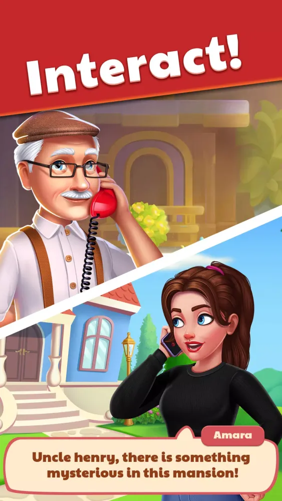 Zrzuty ekranu Mansion Secret: Matching Game