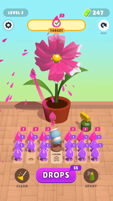 Tangkapan layar Bloom Blast - Sorting Games
