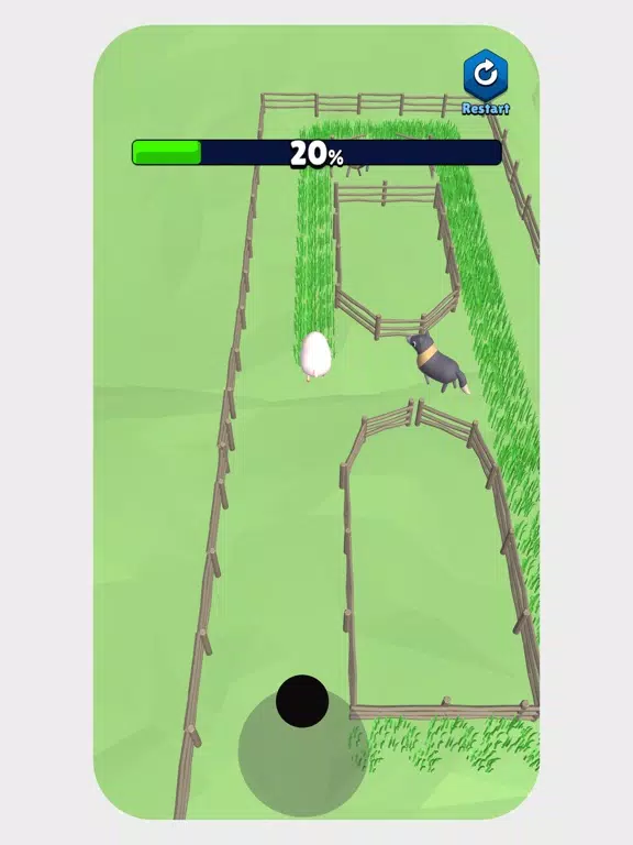 Sheep and Wolves - Casual Game iPad 应用截图