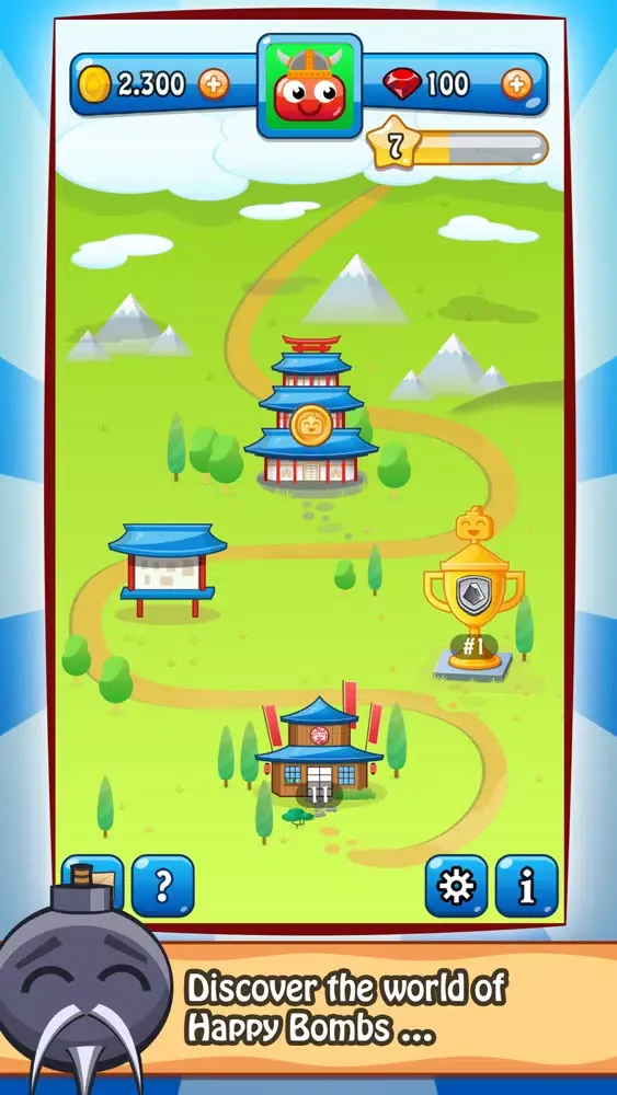 Happy Bombs - Connect 3+ Game Screenshots