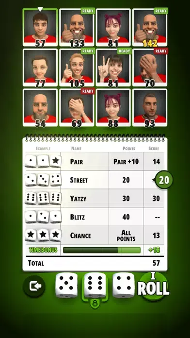 Capturas de tela do Yatzy Blitz - Multiplayer Duel