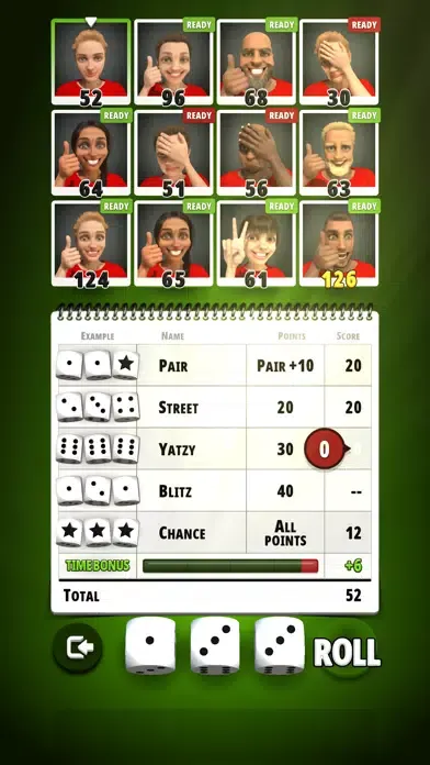 Capturas de tela do Yatzy Blitz - Multiplayer Duel