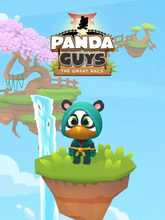 Panda Guys - The great race! iPad  Screenshots