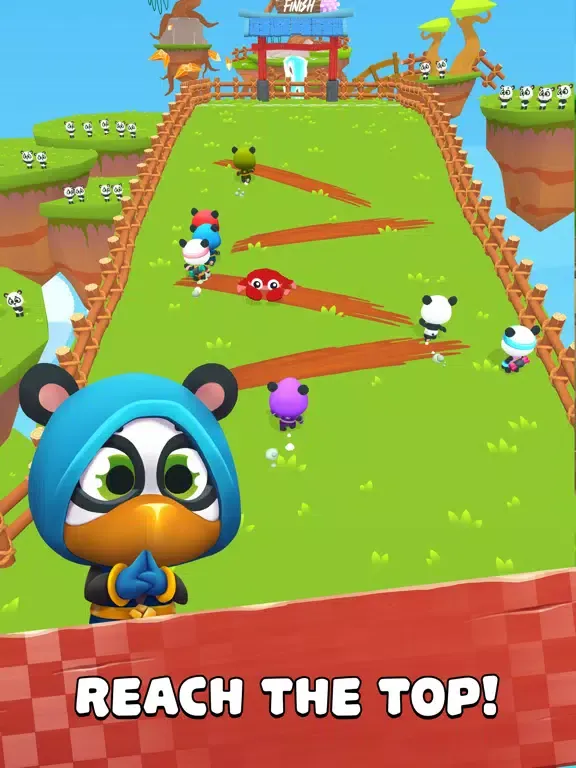 Panda Guys - The great race! iPad  Screenshots