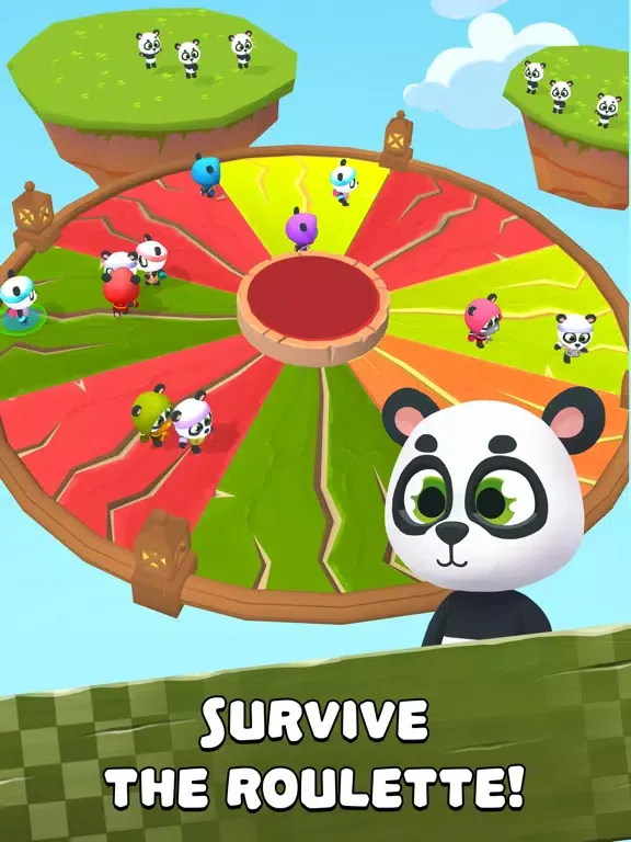Panda Guys - The great race! iPad  Screenshots