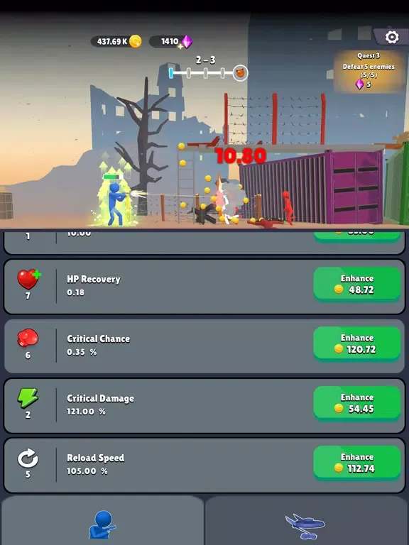Stickman VS Gamers iPad  স্ক্রিনশট