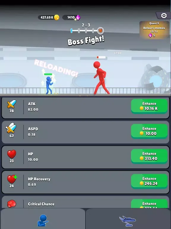 Stickman VS Gamers iPad  স্ক্রিনশট