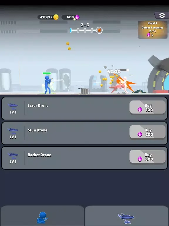 Stickman VS Gamers iPad  স্ক্রিনশট