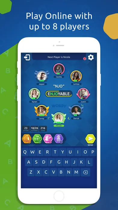 Screenshot di Wordy - Multiplayer Word Game