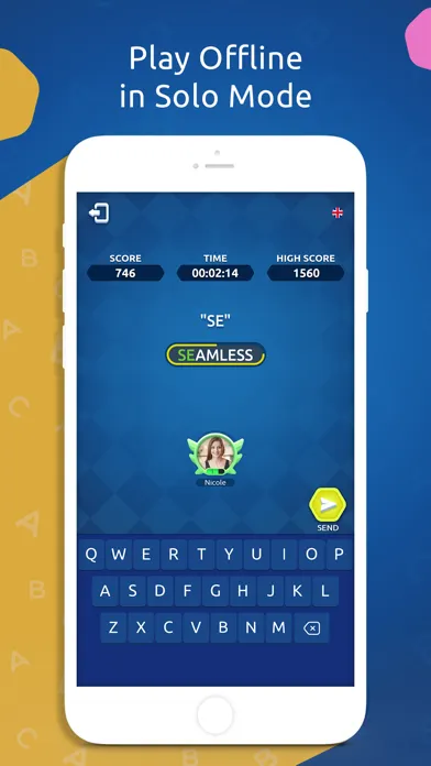 Screenshot di Wordy - Multiplayer Word Game