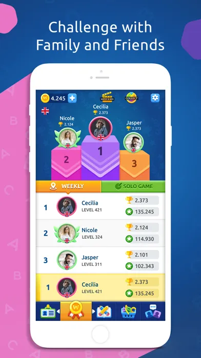 Screenshot di Wordy - Multiplayer Word Game