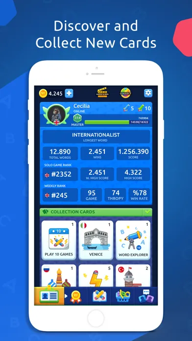 Screenshot di Wordy - Multiplayer Word Game