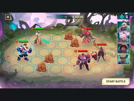 Capturas de tela do Dreamweaver Tactics iPad 