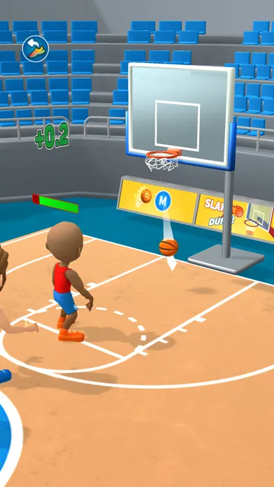Tangkapan skrin Basketball Manager 3D!