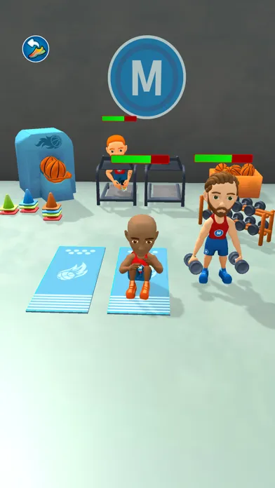 Tangkapan skrin Basketball Manager 3D!