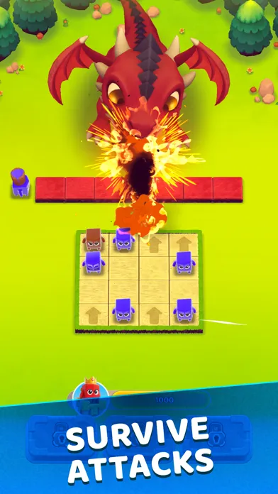 Capturas de tela do Merge & Siege - Dragon Battle