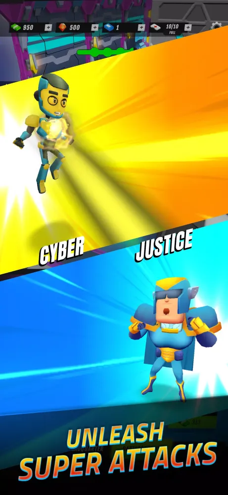 Скриншоты Superheroes Idle RPG League
