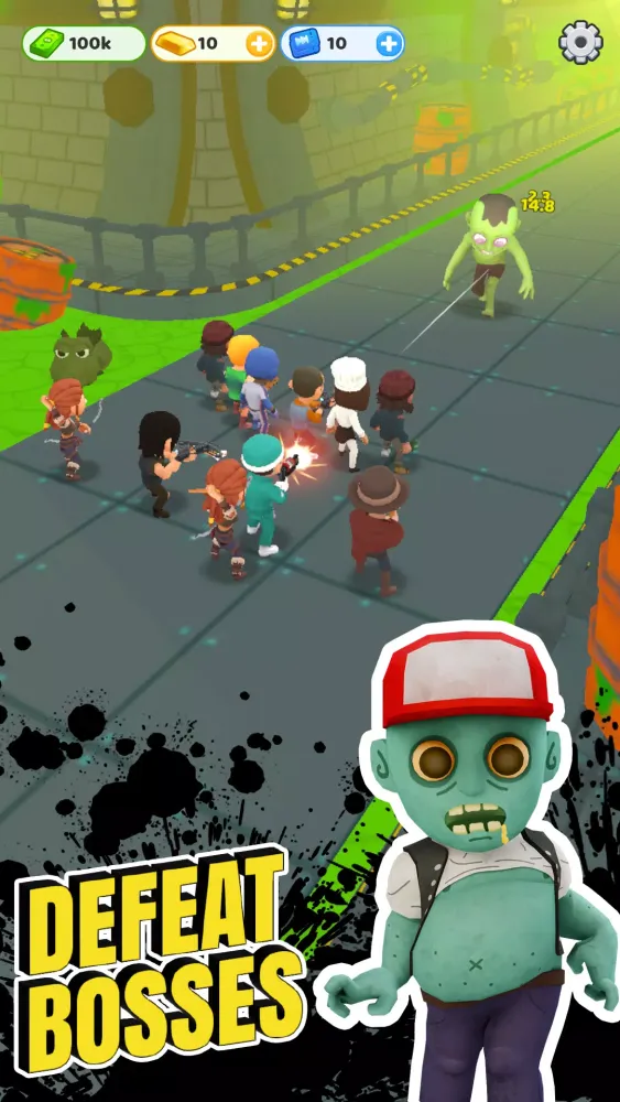 Tangkapan layar Survivor Idle Run