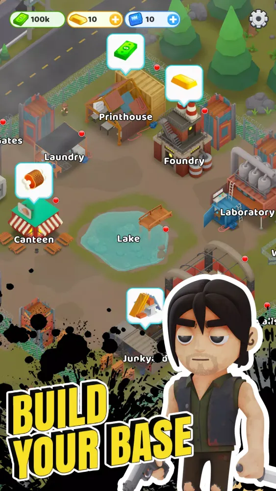 Tangkapan layar Survivor Idle Run