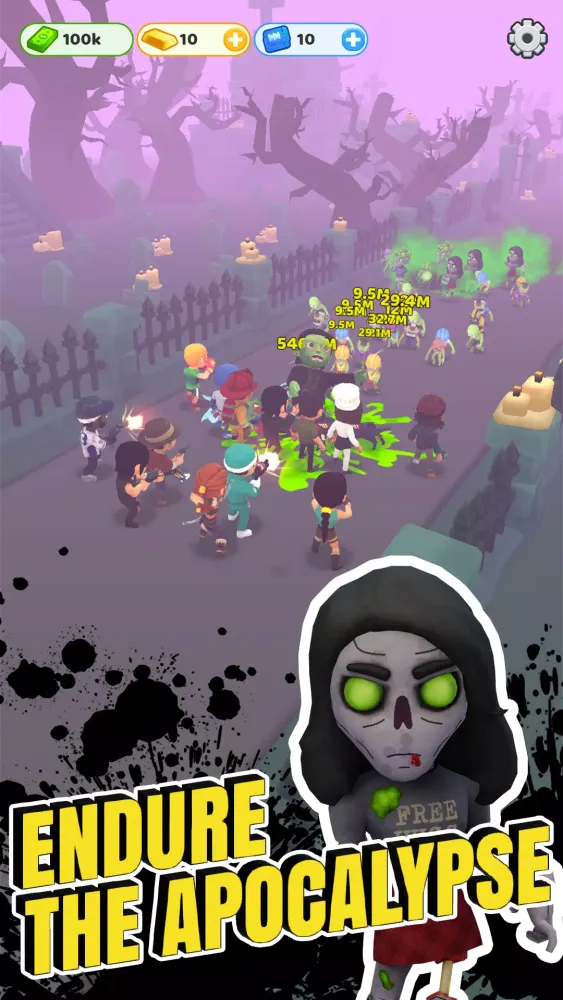 Tangkapan layar Survivor Idle Run