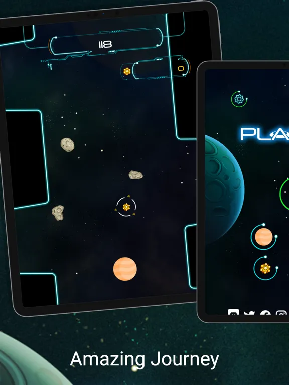 Capturas de pantalla de PlanetUp Jurney iPad 