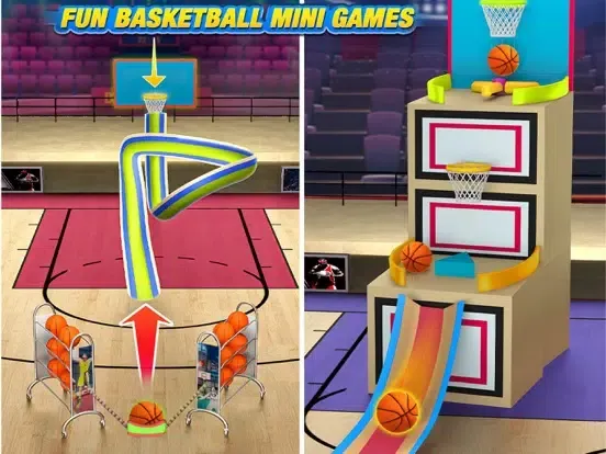 Dunk Smash: Basketball Games iPad 应用截图