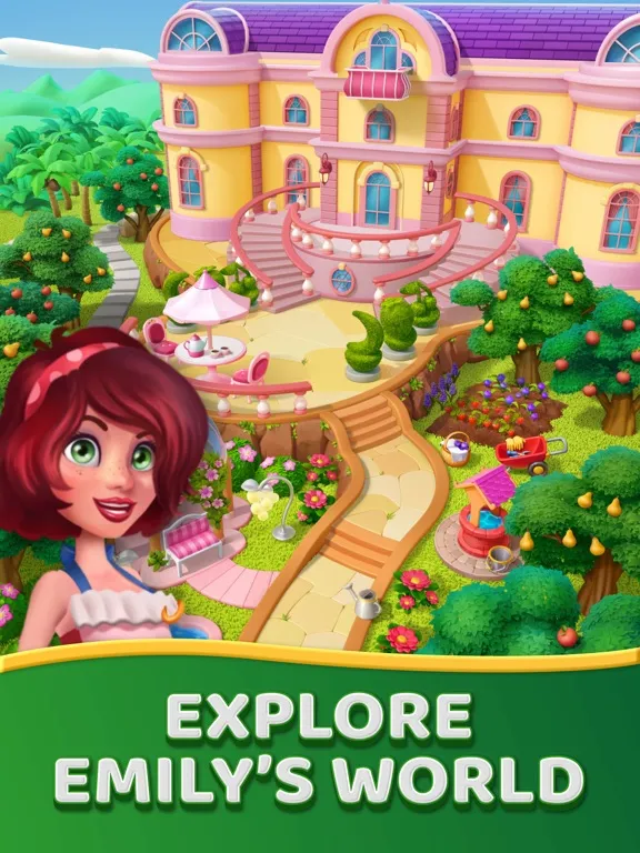 Berry Match: Emily’s World iPad 應用截圖