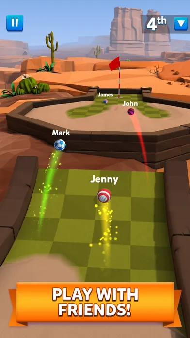 Screenshot di Golf Battle