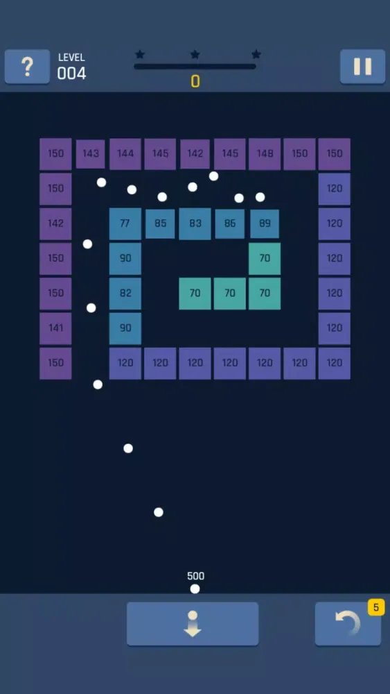 Balls n Walls: Break Brick Now سکرین شاٹس