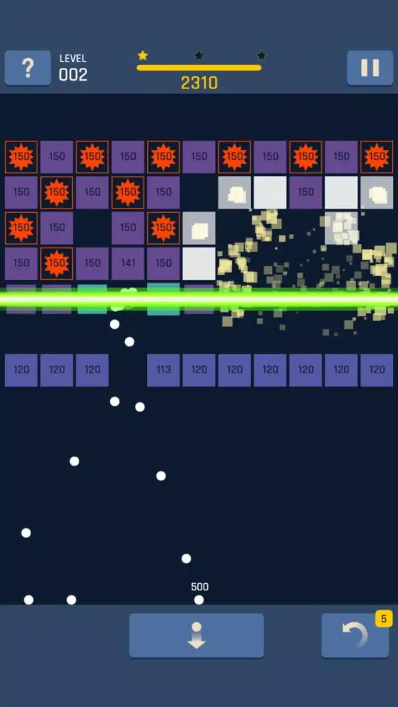Balls n Walls: Break Brick Now سکرین شاٹس
